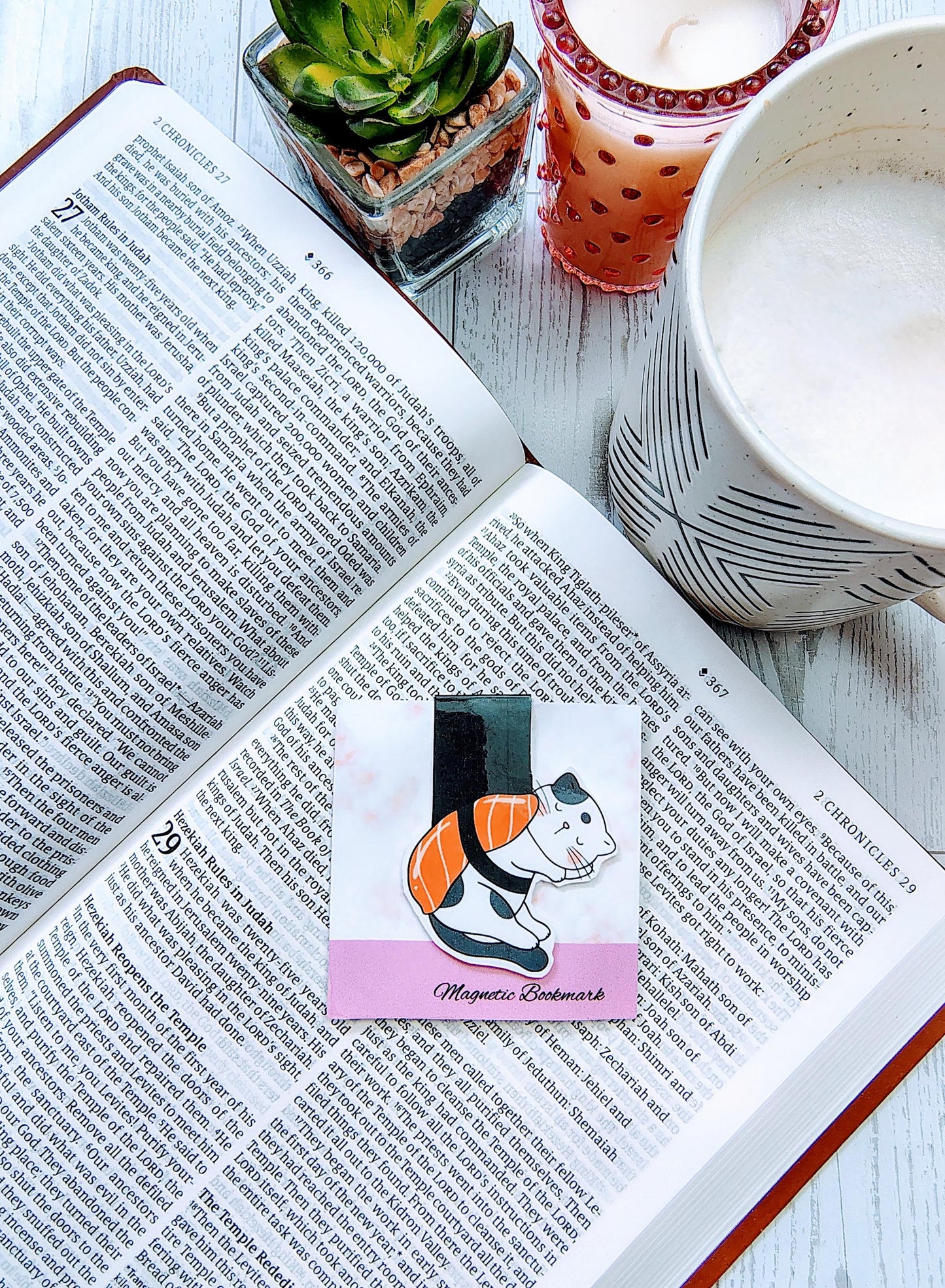 Cat Fur baby Magnetic Bookmarks