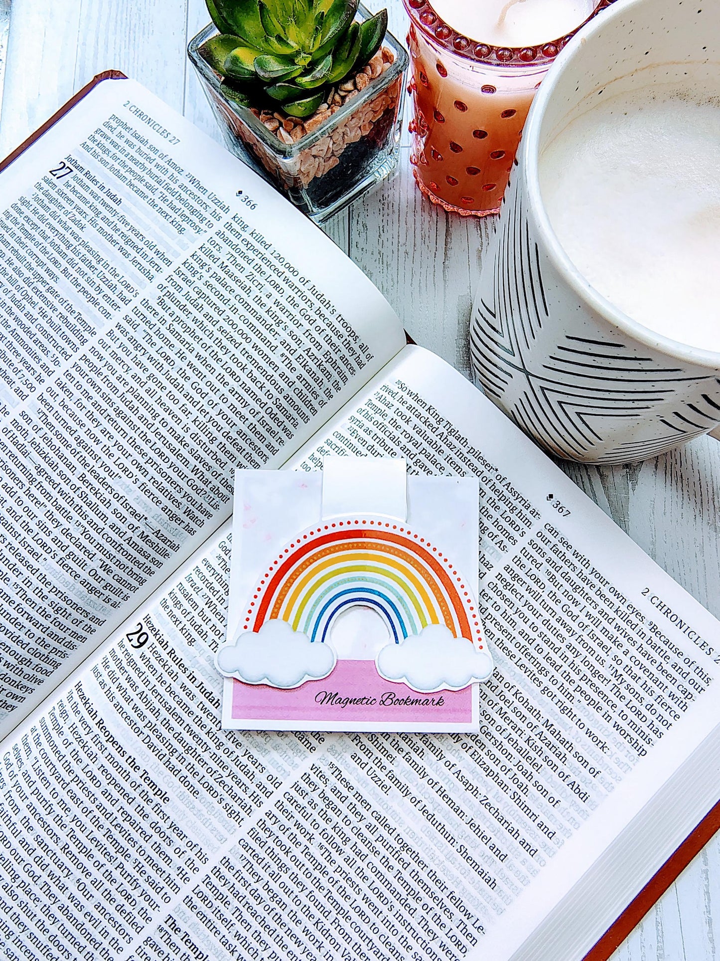Nature's Beauty Magnetic Bookmarks