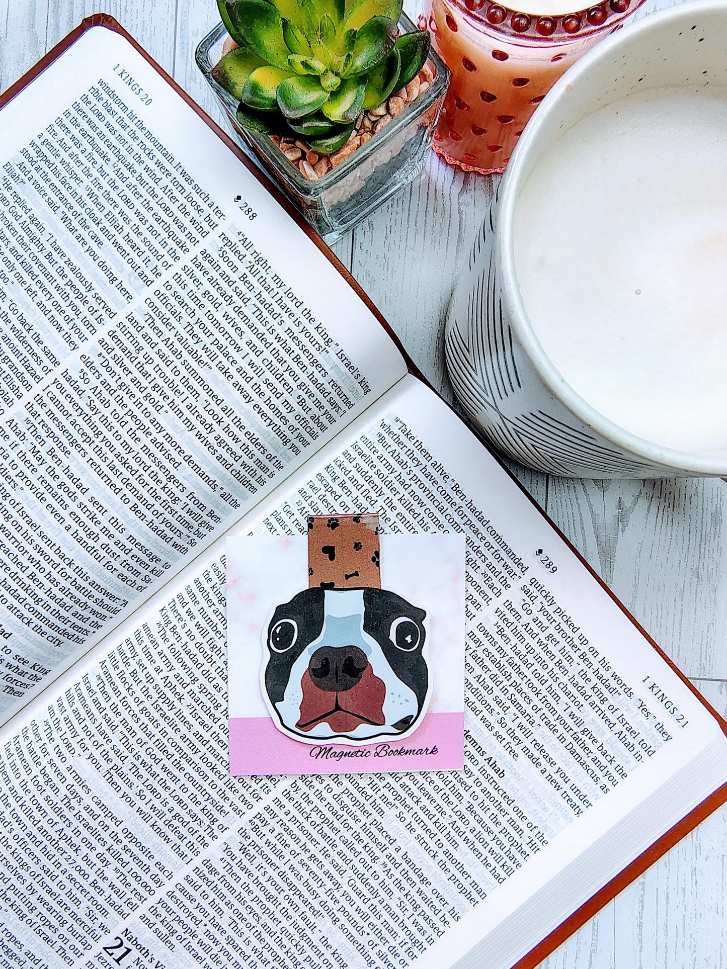 Dog Fur baby Magnetic Bookmarks