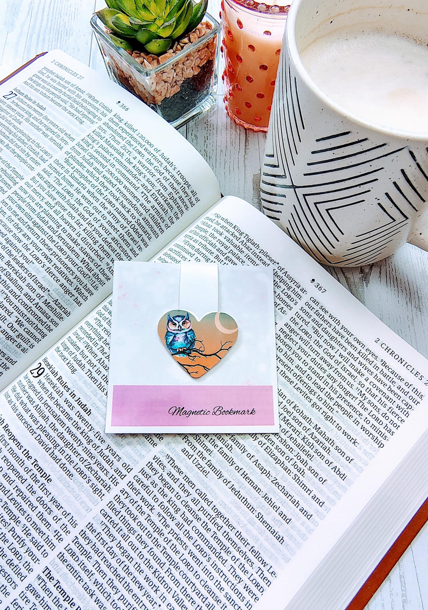 Nature's Beauty Magnetic Bookmarks