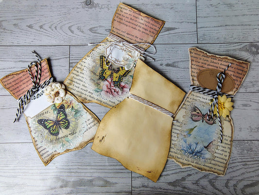 Junk Journal Mason Jar and Bottle Ephemera Kit