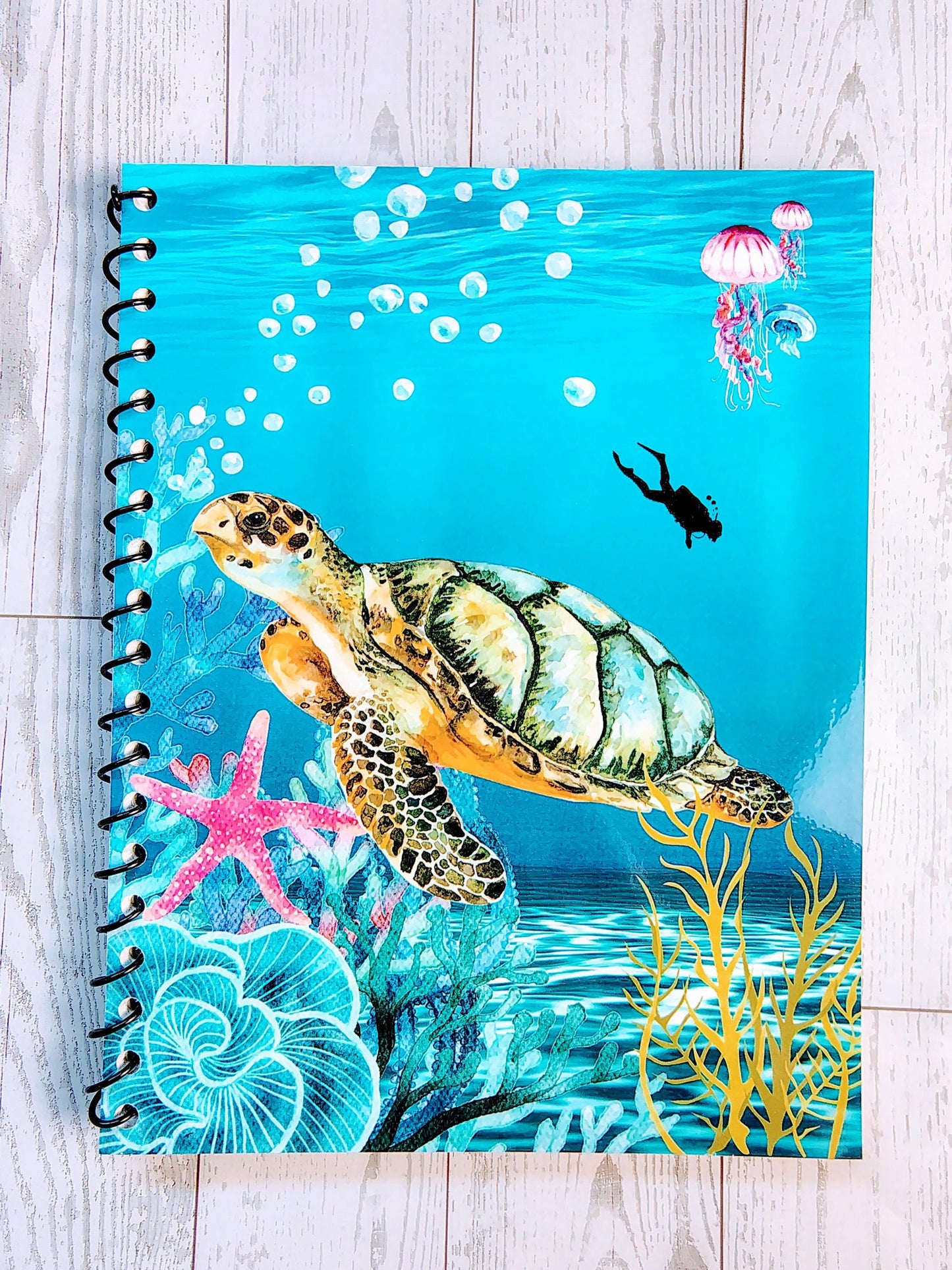 Sea Life Adventure Spiral Notebooks
