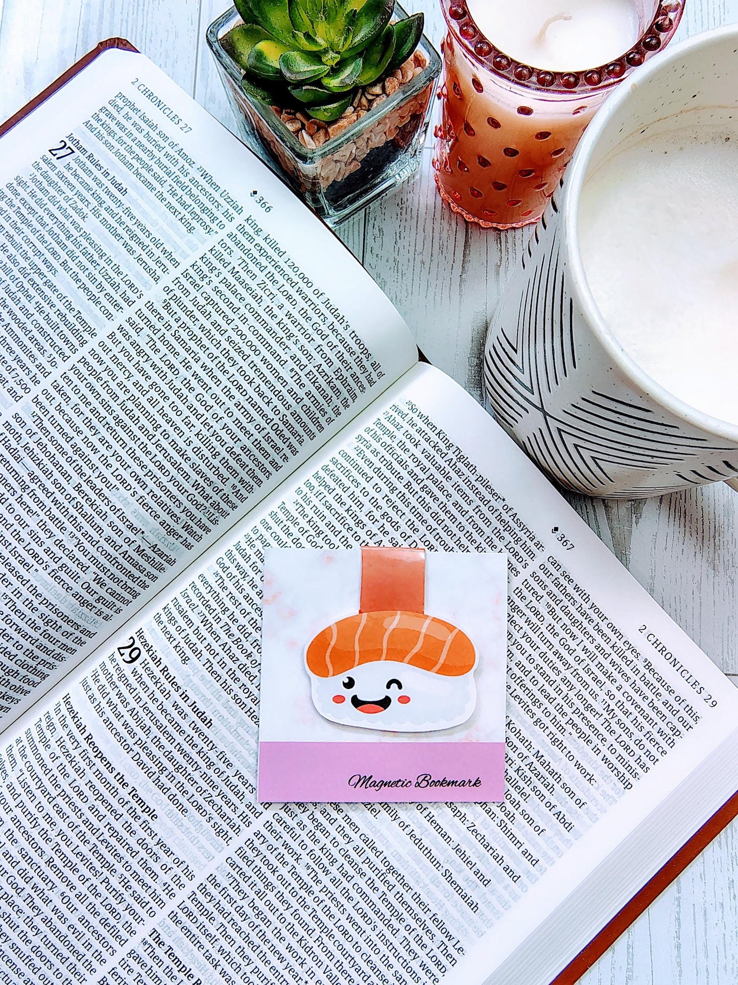 Sushi Lover's Sushi Inspired Magnetic Bookmarks