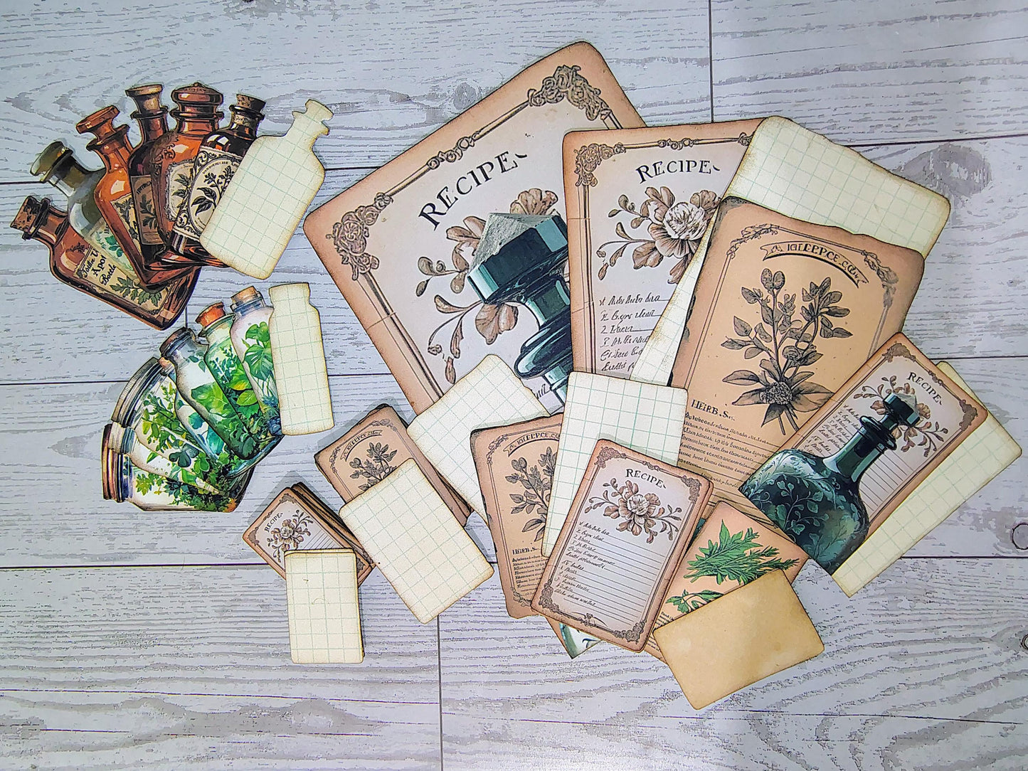 Botanical Apothecary Ephemeral Pack (50 pieces)