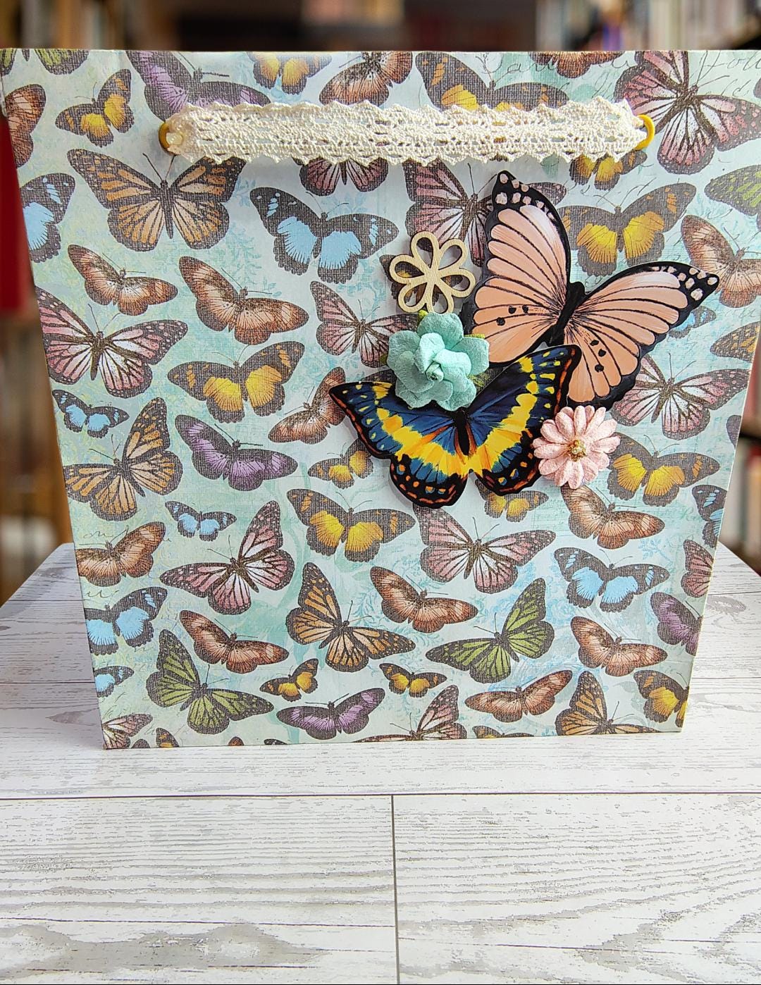 Handmade Vintage Inspired Gift Bags