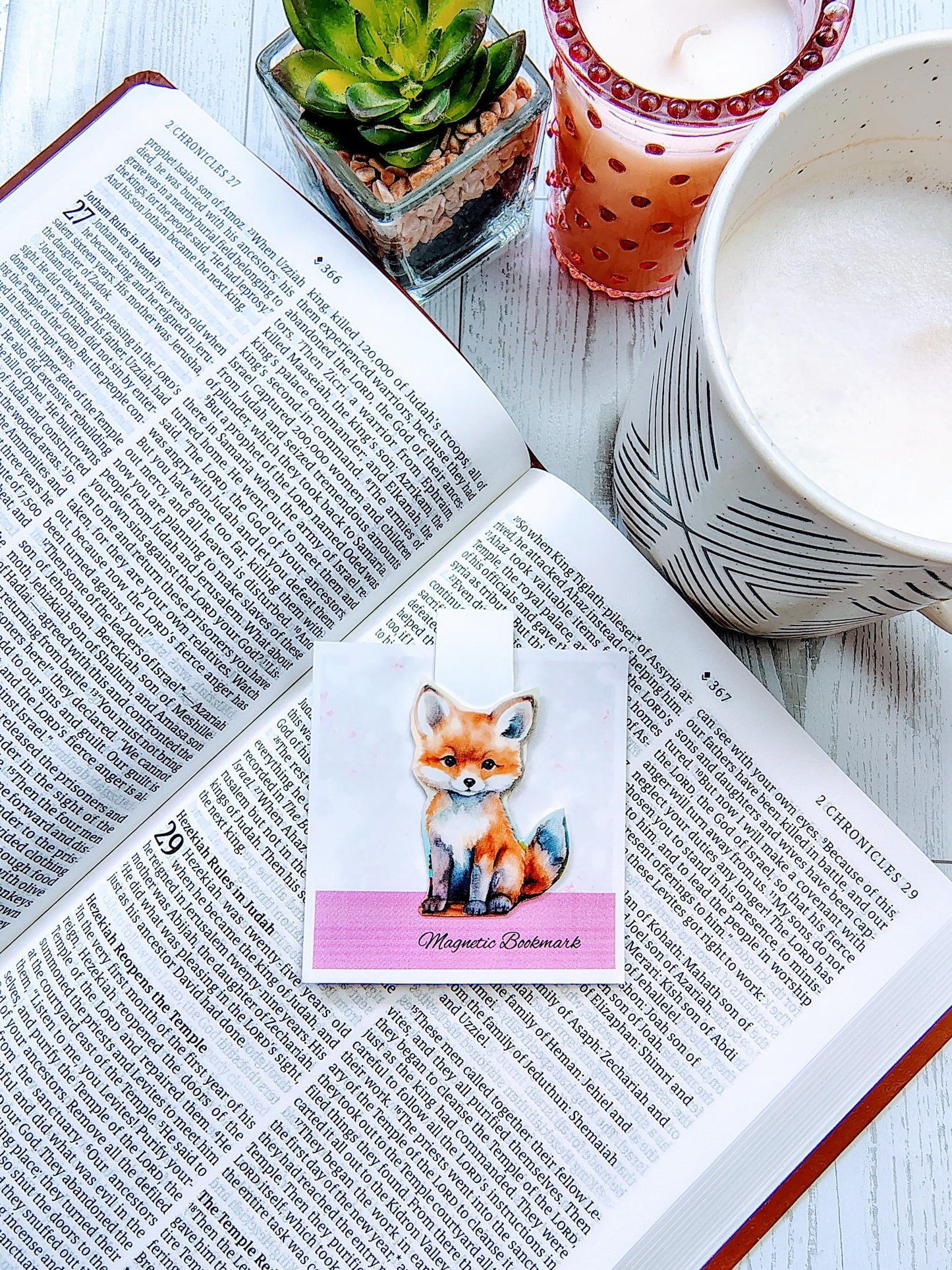 Nature's Beauty Magnetic Bookmarks
