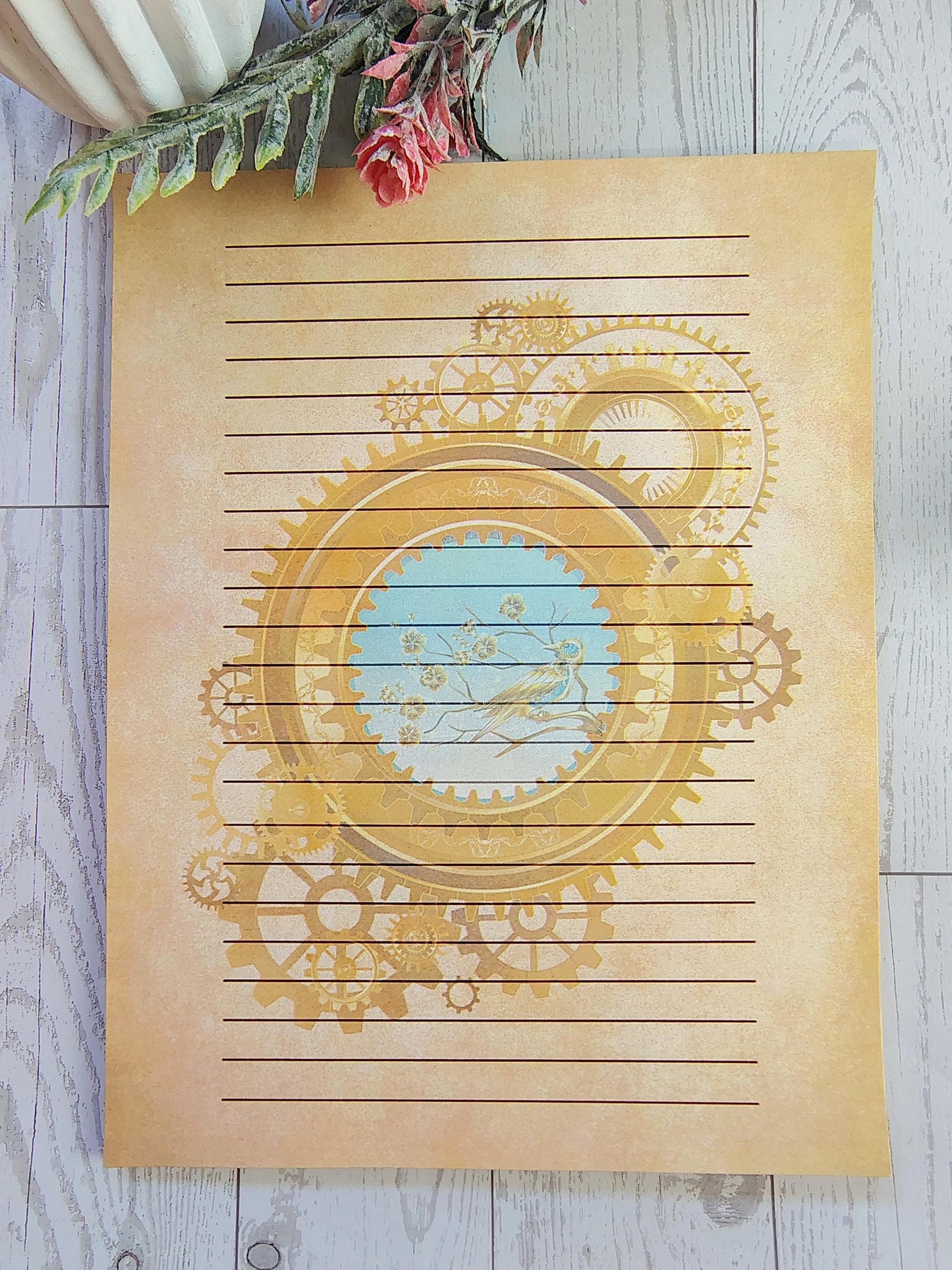 Vintage Steampunk Stationeries, Bound or Loose.