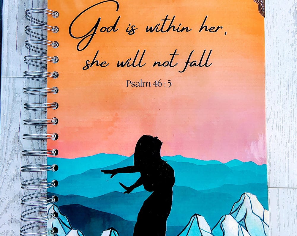 "God Is Within Her" Hardback Notebook