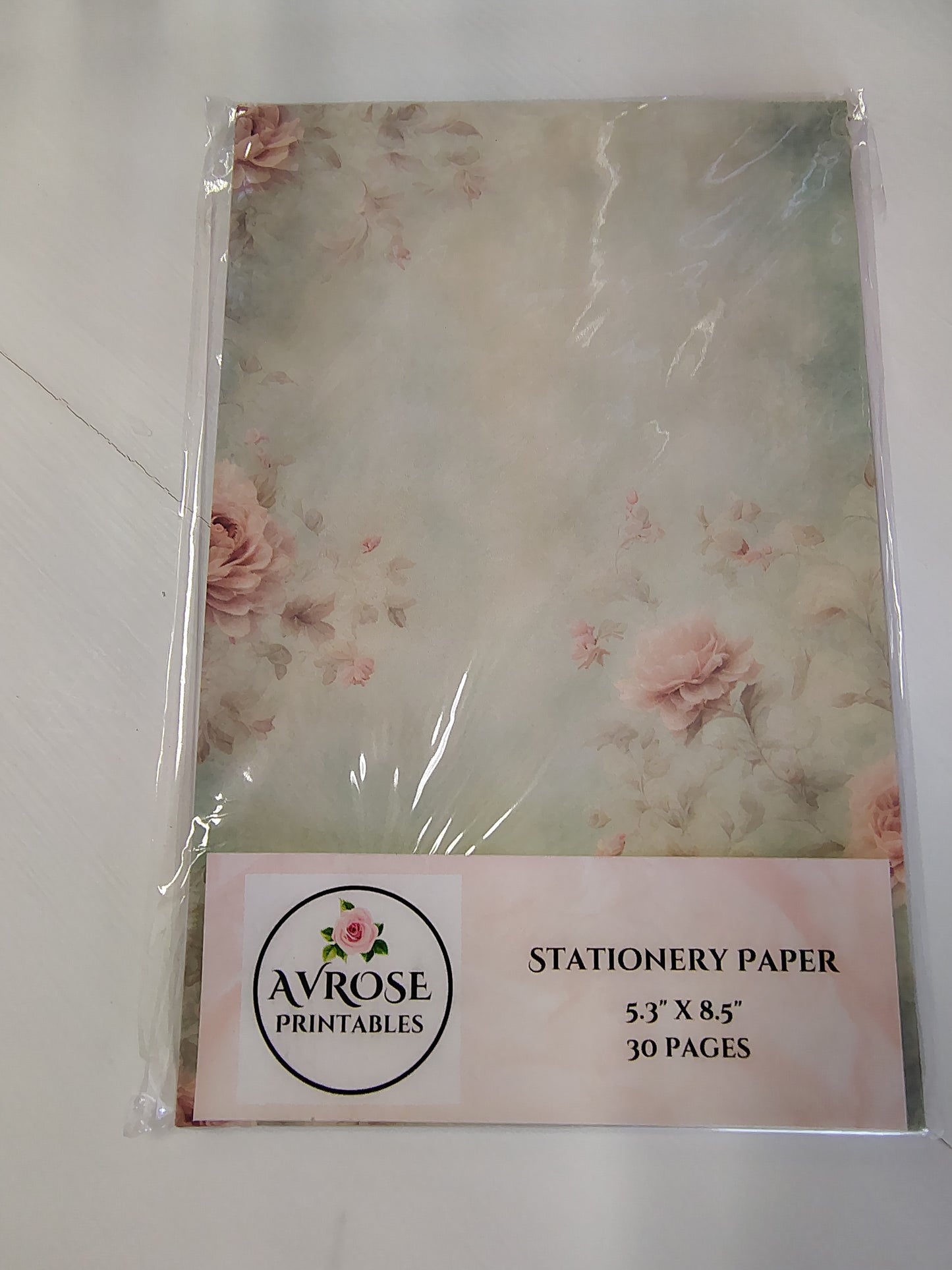 Vintage Floral Stationery