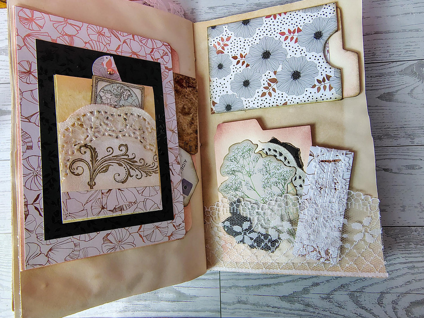 Trip To Paris Junk Journal, Chucky 5.5"x8.5"