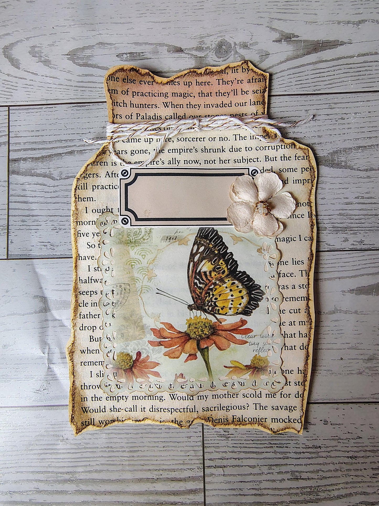Junk Journal Mason Jar Ephemera