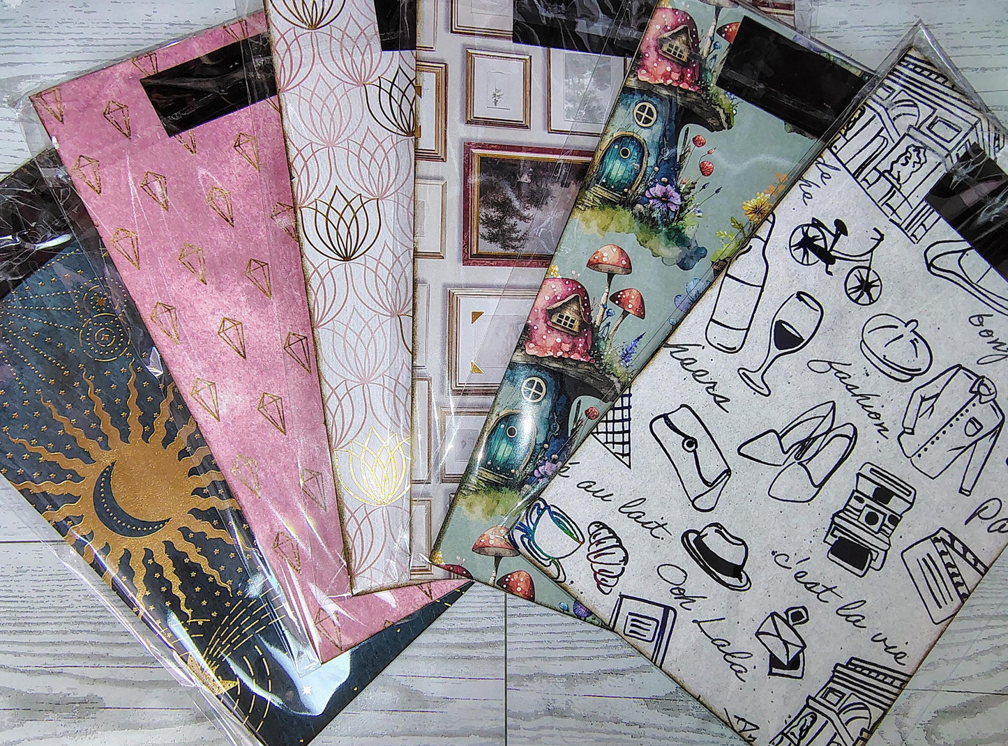 Decorative  Magnetic Clipboards with Paper