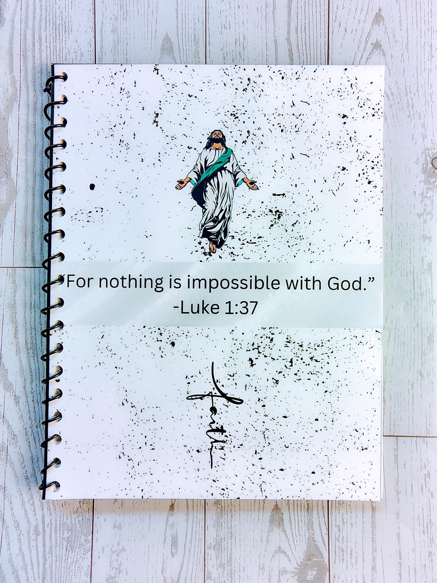 Spiritual Scripture Spiral Notebooks