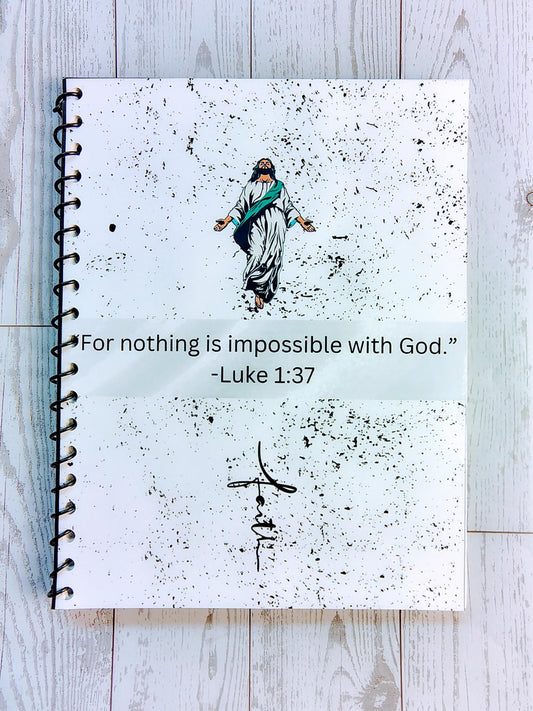 Spiritual Scripture Spiral Notebooks
