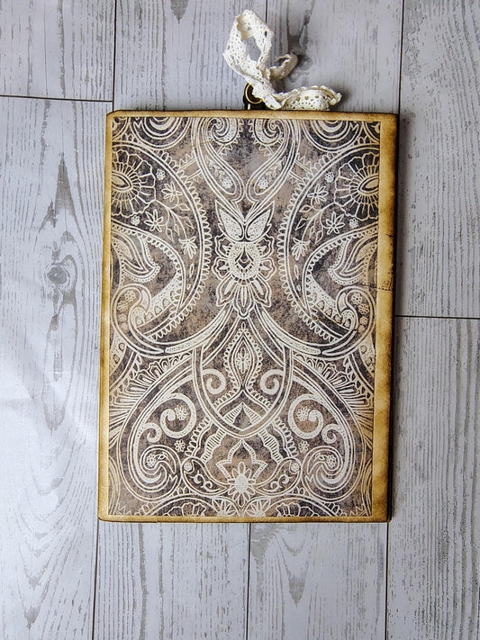 Vintage Themed Pocket Folio Journal
