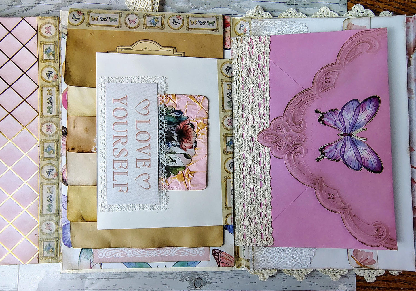 Inspirational Flower Shop Junk Journal