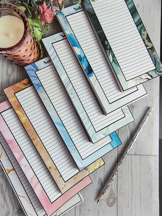 Marble Design Magnetic Notepad