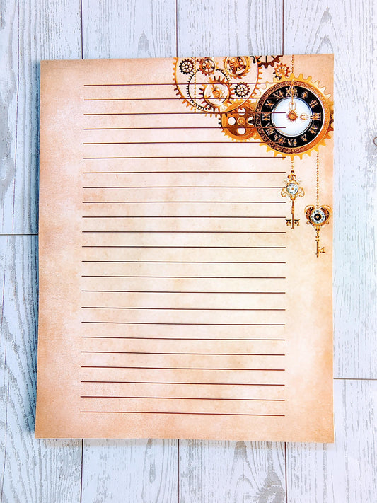 Vintage Steampunk Stationeries, Bound or Loose.