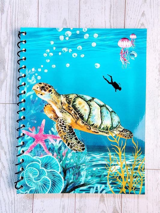 Sea Life Adventure Spiral Notebooks