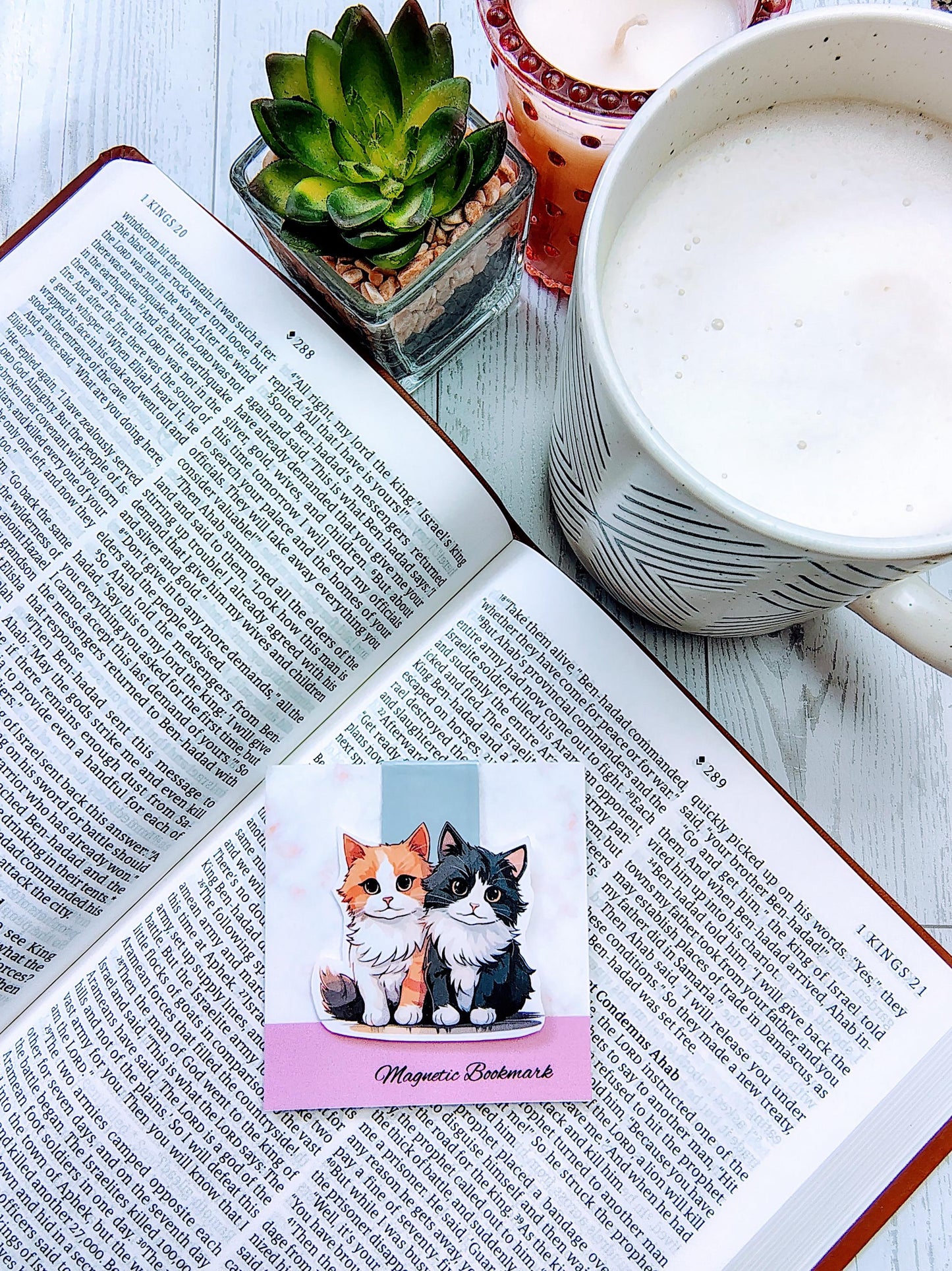Cat Fur baby Magnetic Bookmarks