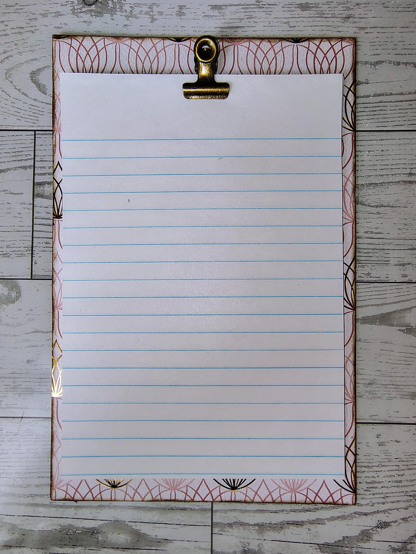Decorative  Magnetic Clipboards with Paper