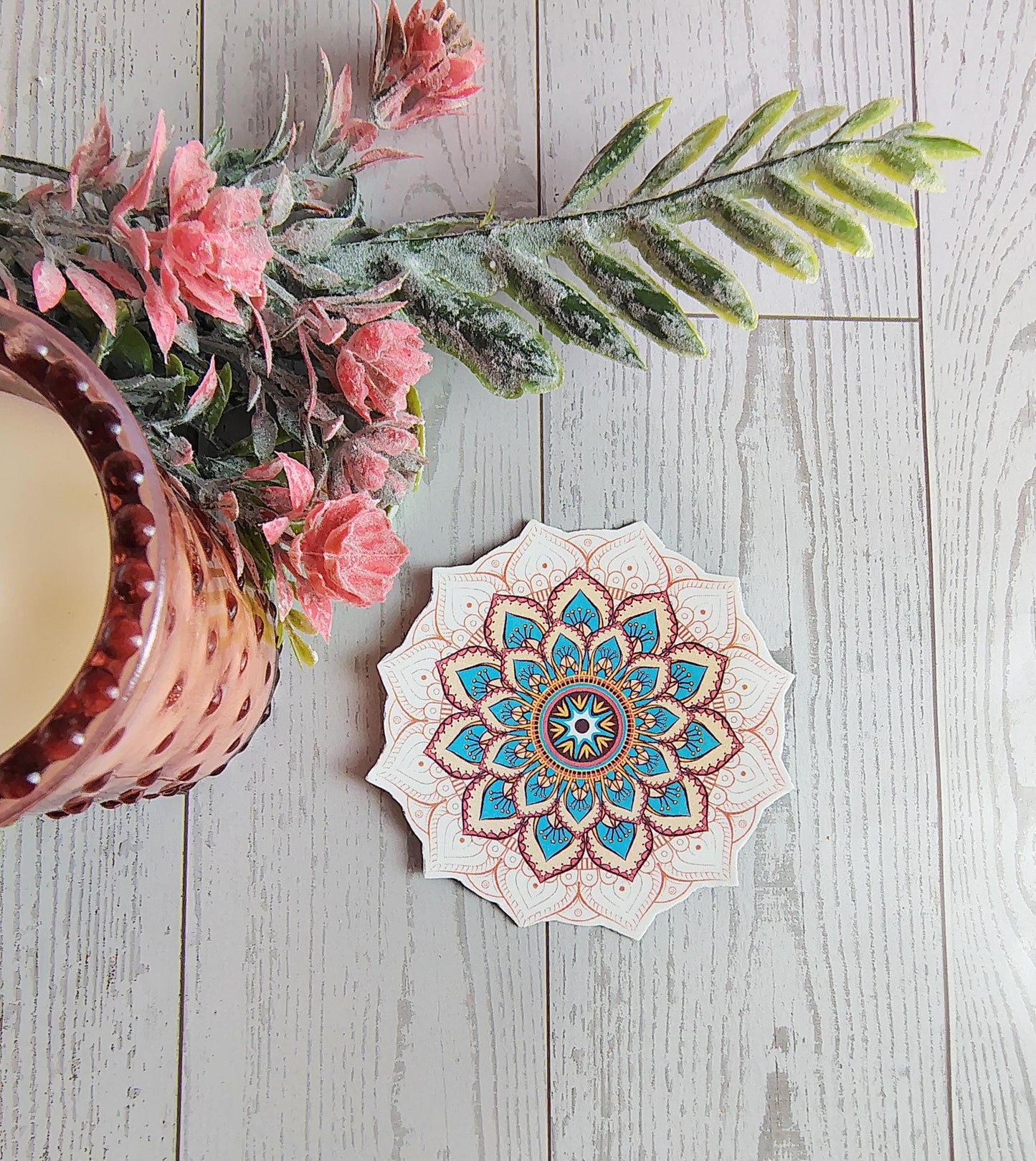 Inspirational Yoga, Brain Power & Mandala Magnets