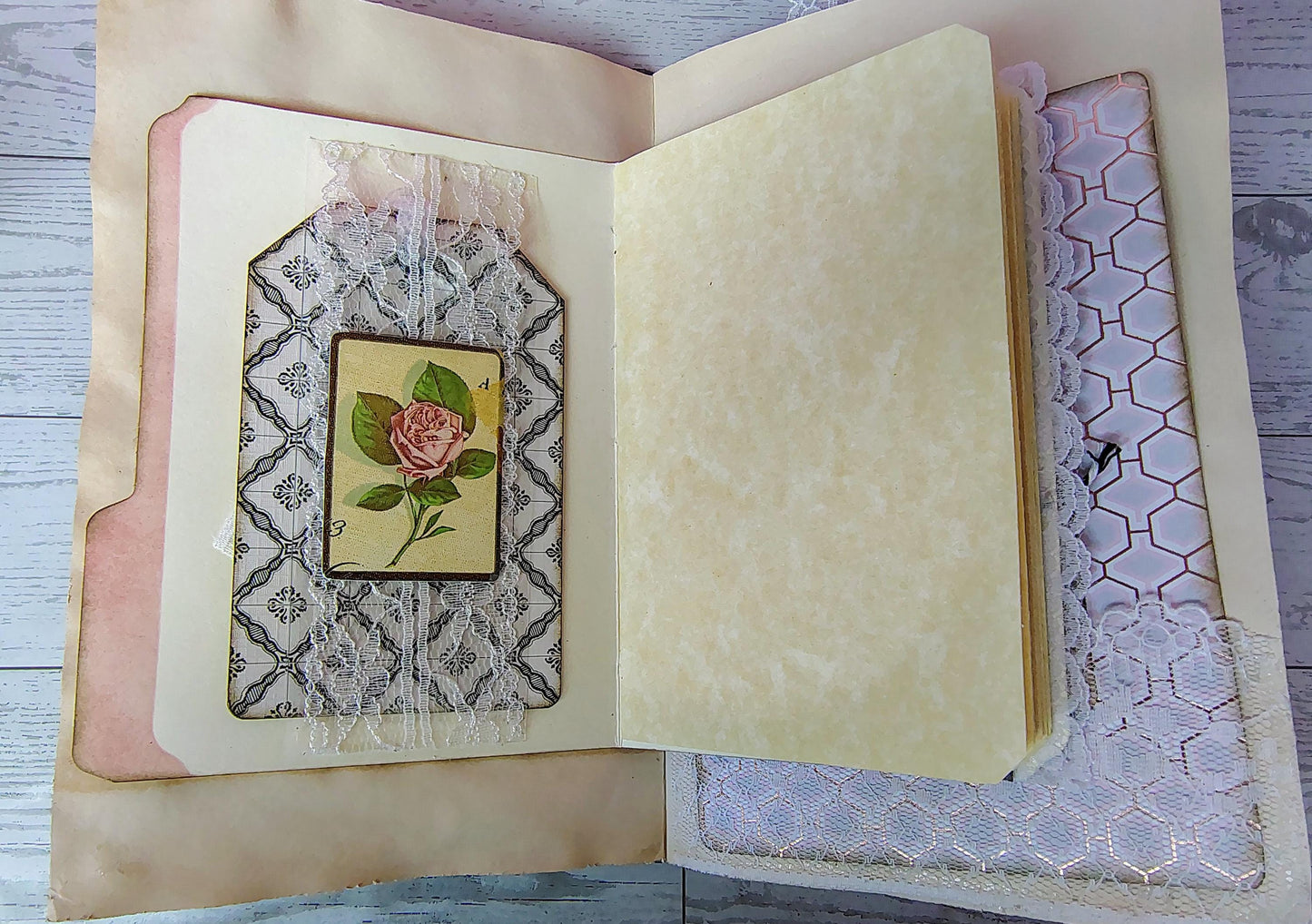 Trip To Paris Junk Journal, Chucky 5.5"x8.5"