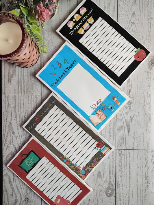 Teacher Appreciation Notepads