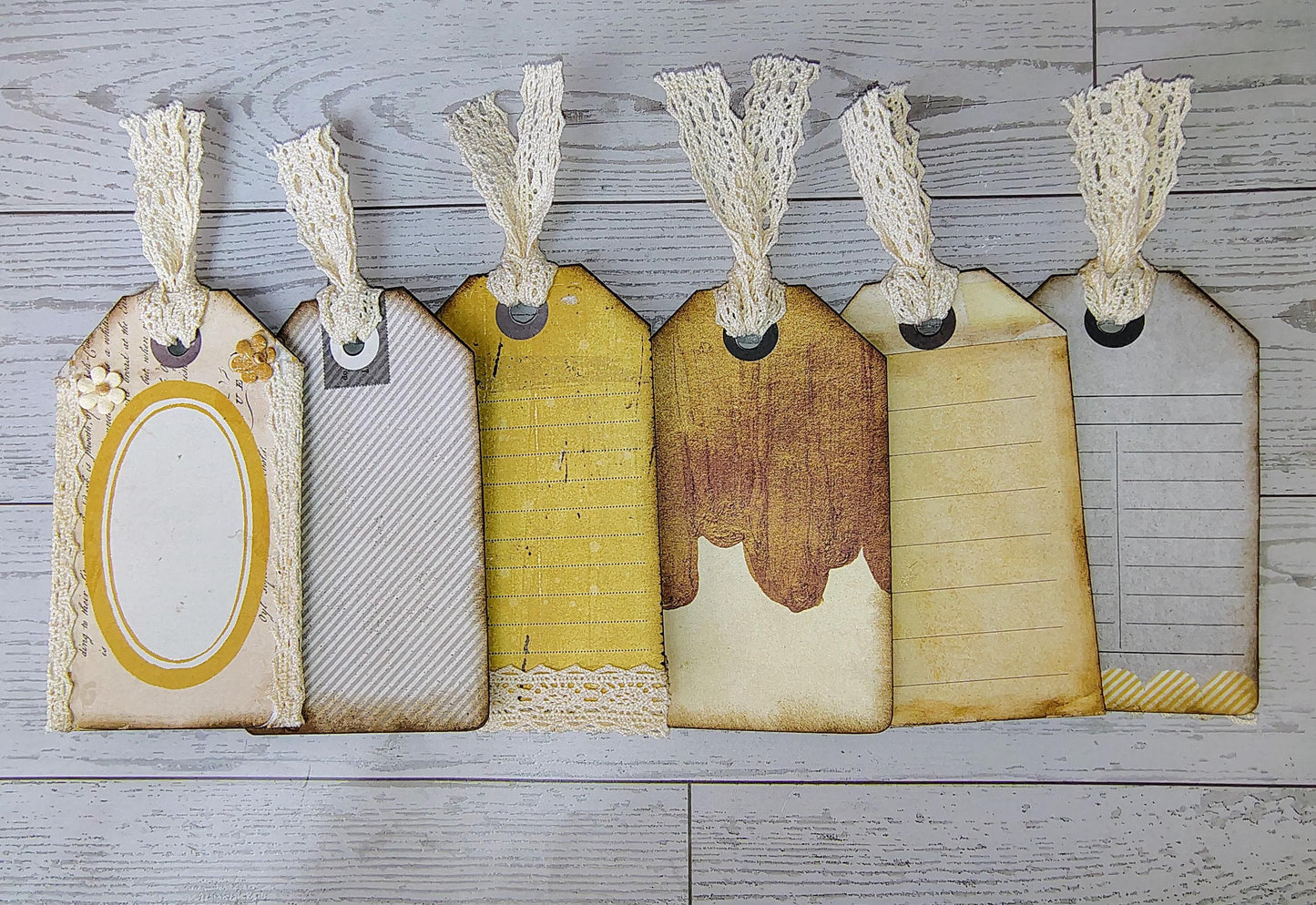Junk Journal Mini Tag Ephemera