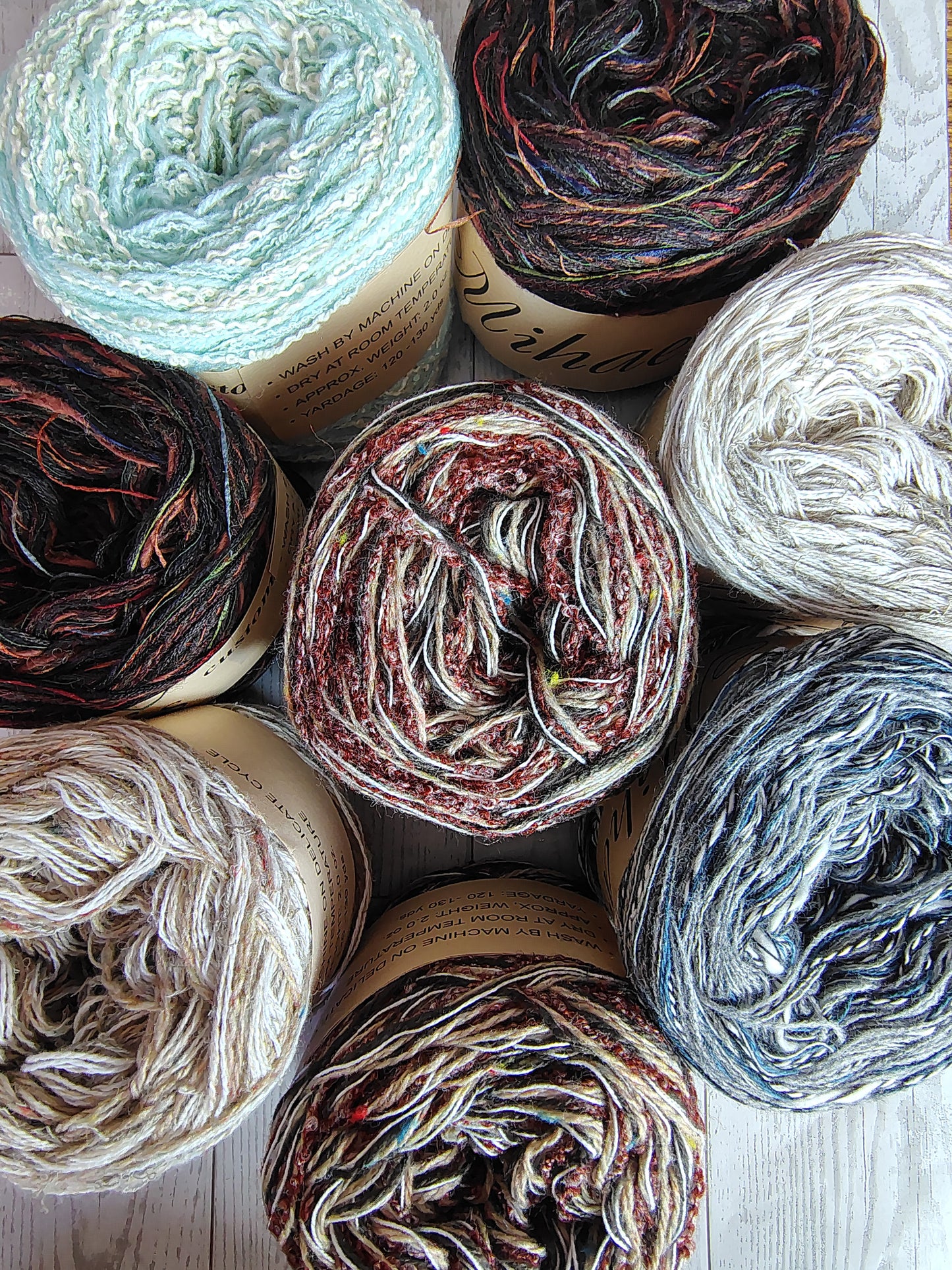 Custom Yarn Mixed Colors