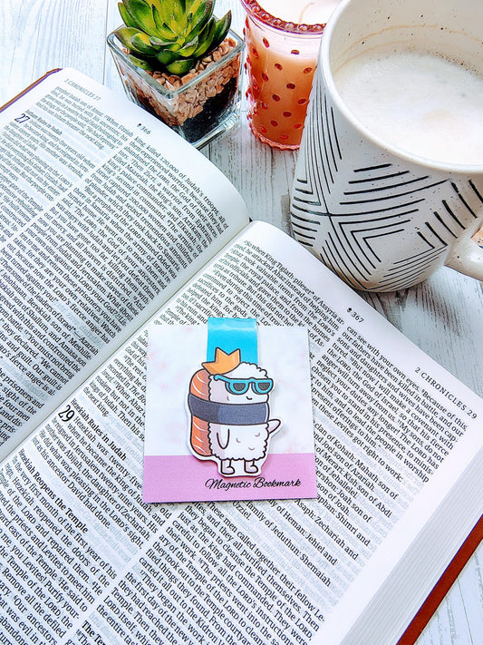Sushi Lover's Sushi Inspired Magnetic Bookmarks