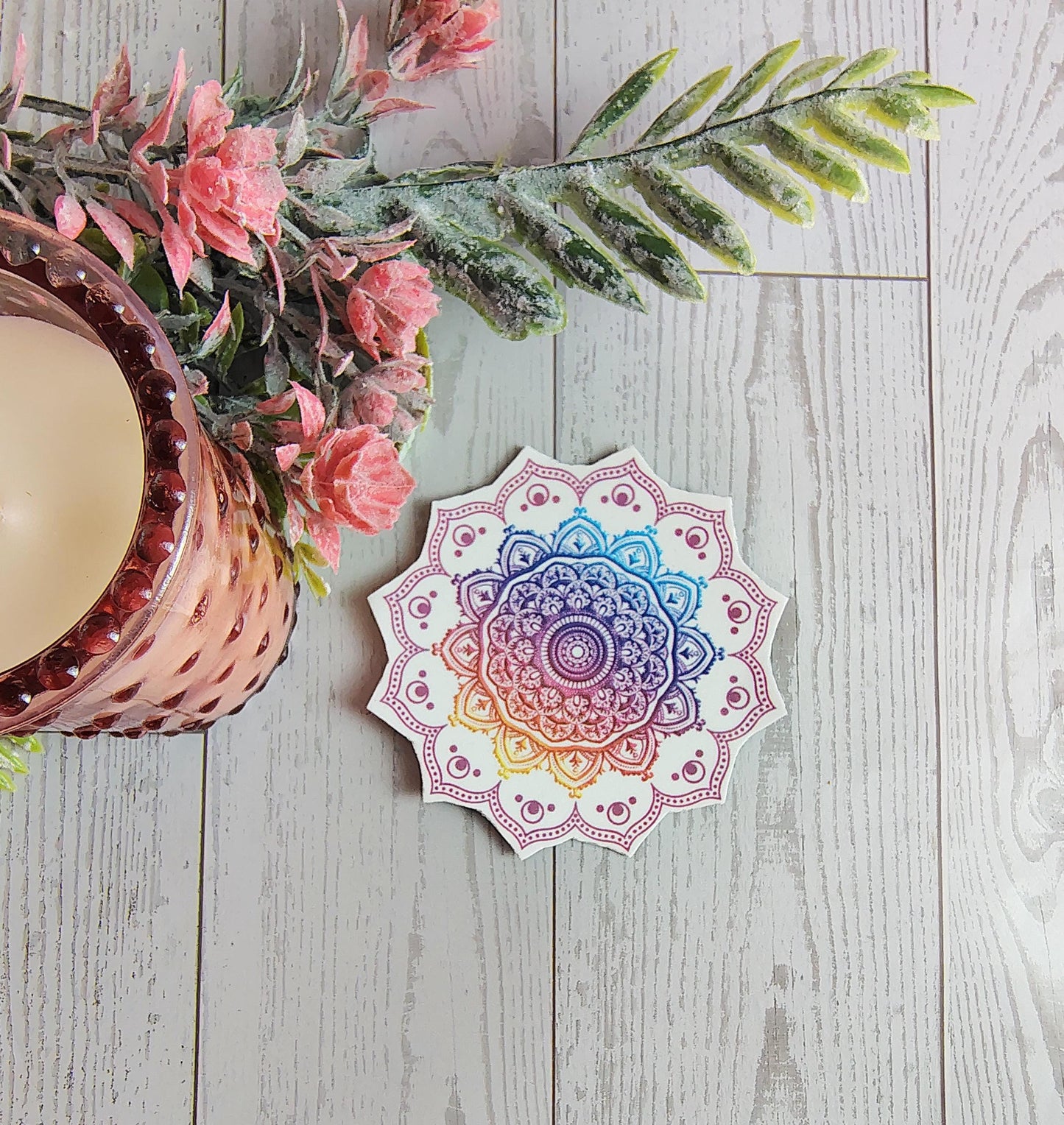 Inspirational Yoga, Brain Power & Mandala Magnets