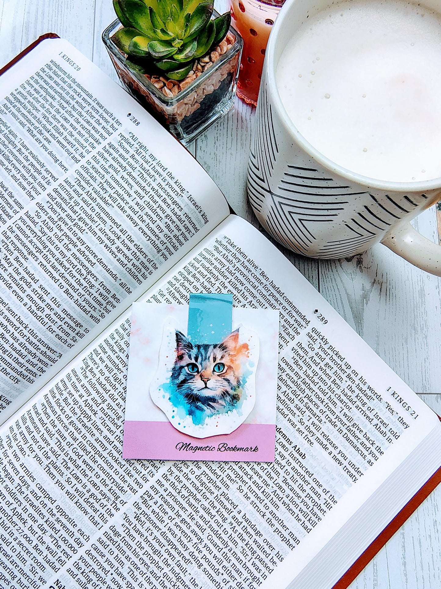 Cat Fur baby Magnetic Bookmarks