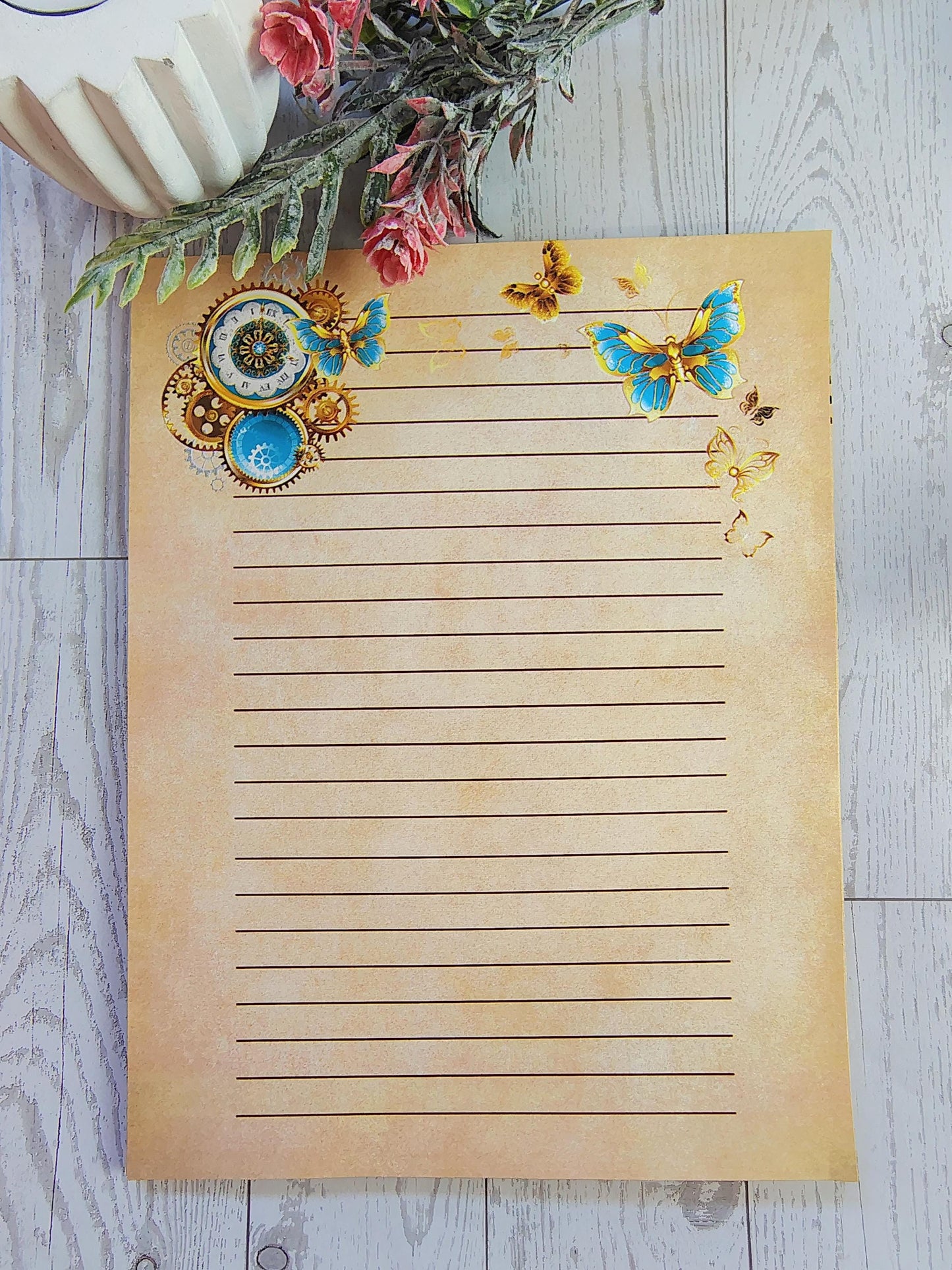 Vintage Steampunk Stationeries, Bound or Loose.