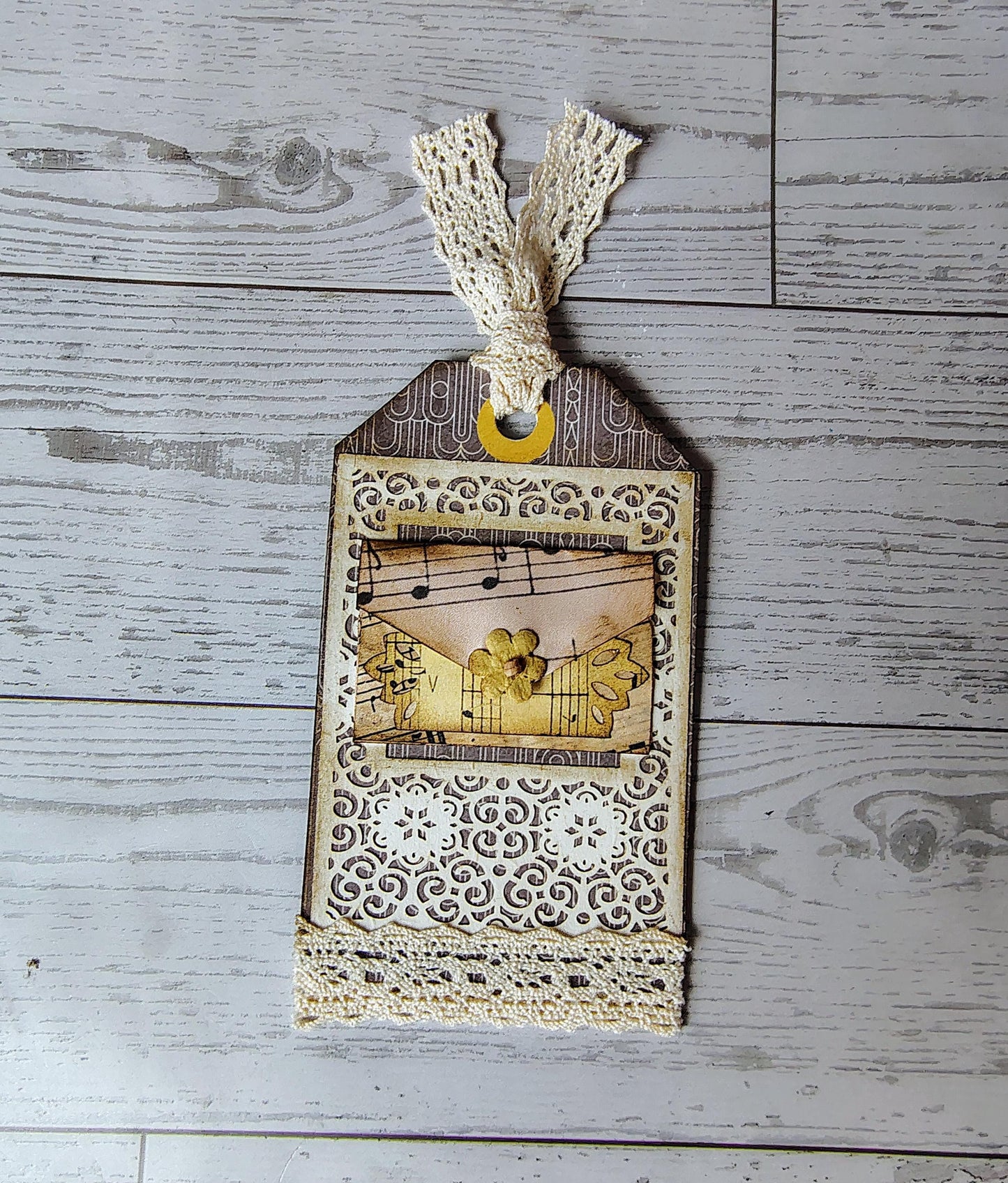 Junk Journal Mini Tag Ephemera