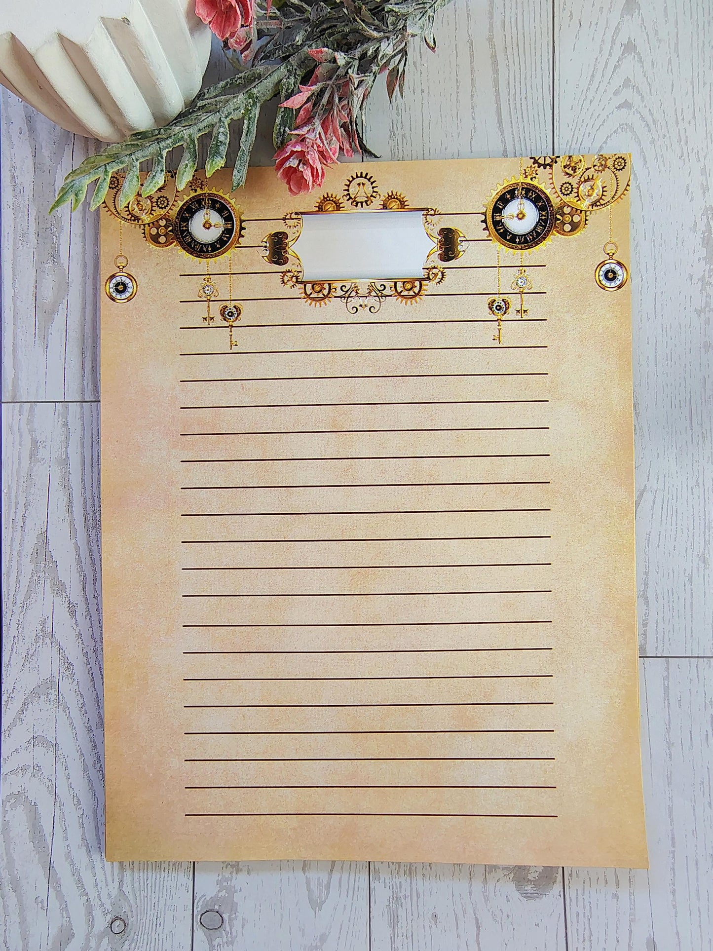 Vintage Steampunk Stationeries, Bound or Loose.