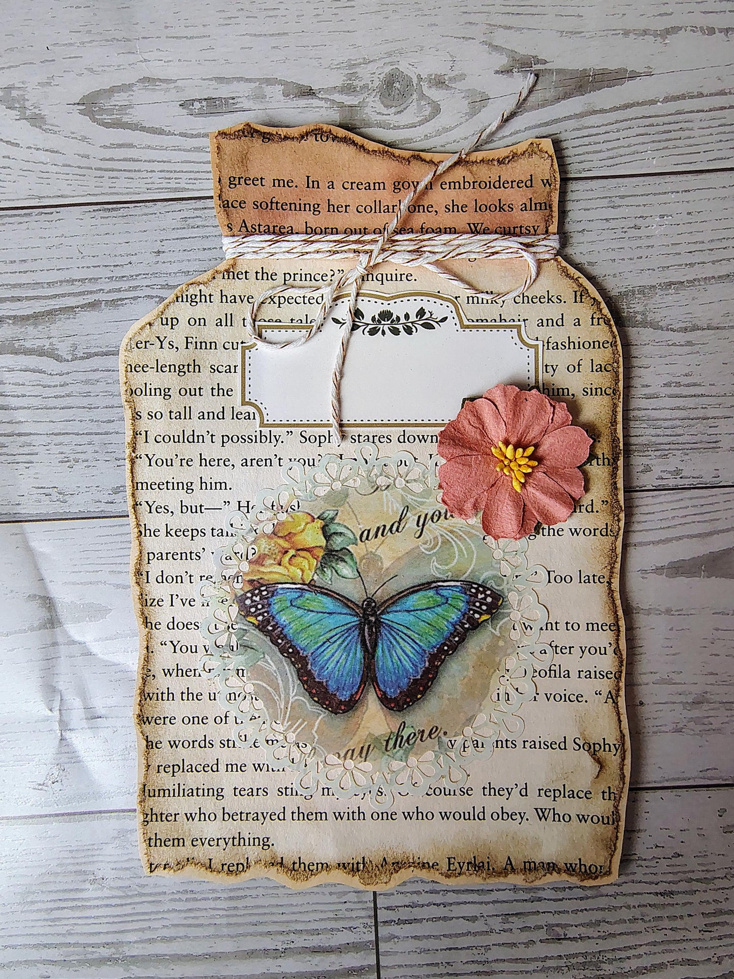 Junk Journal Mason Jar Ephemera
