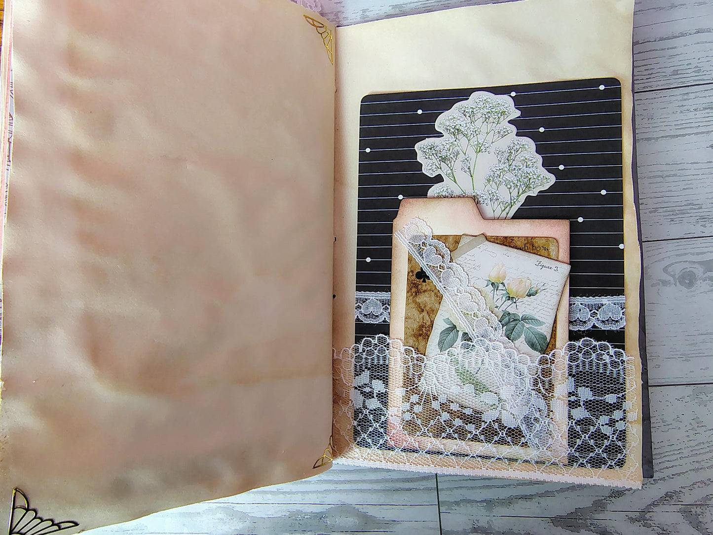Trip To Paris Junk Journal, Chucky 5.5"x8.5"