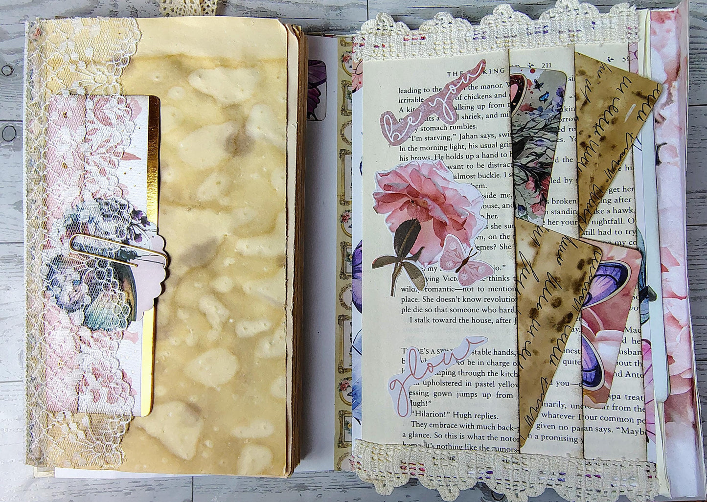 Inspirational Flower Shop Junk Journal
