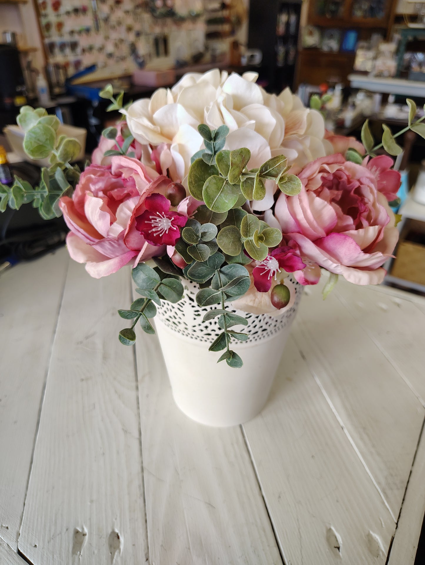 Large Silk Floral Arrangement