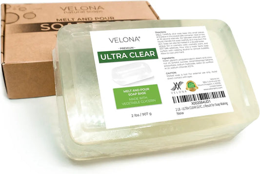 Ultra Clear Melt & Pour Glycerin Soap Base-2lbs