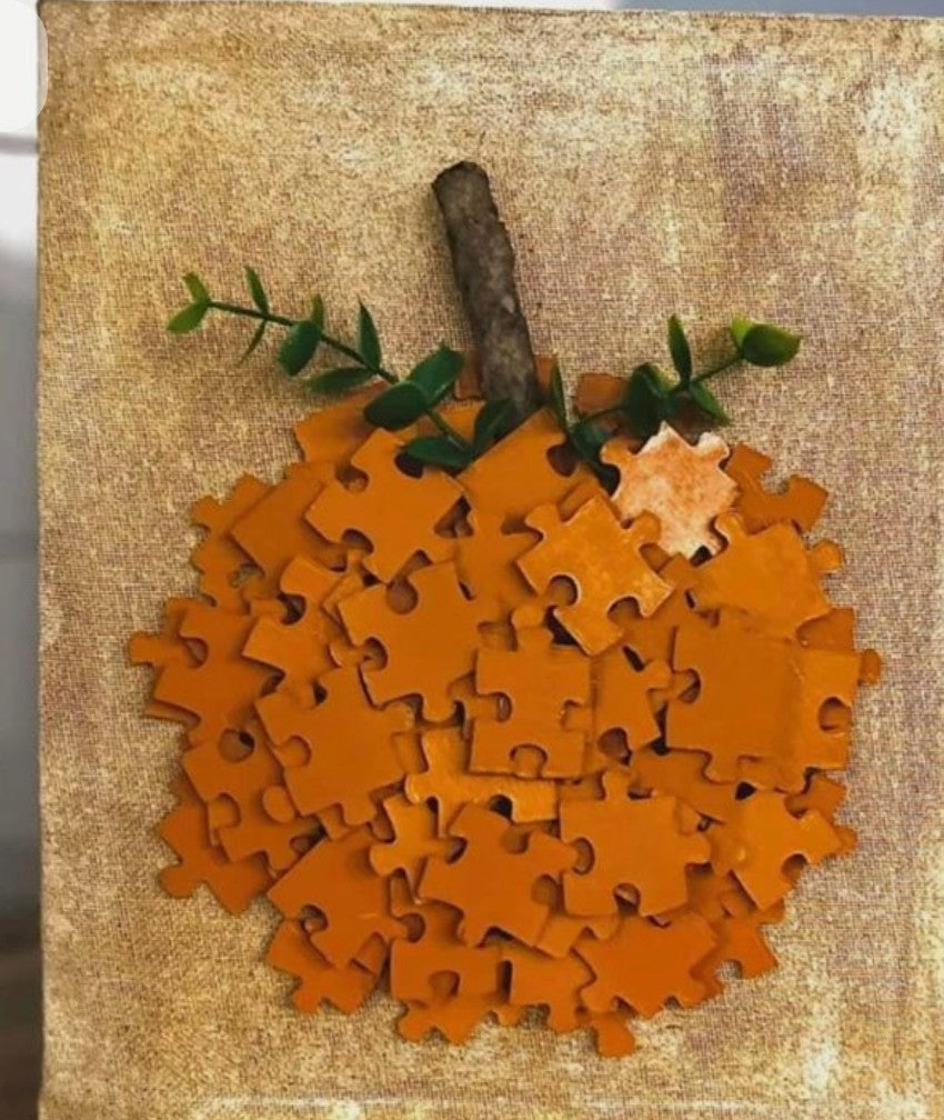 Pumpkin Puzzle Art Workshop Thursday, November 13th at 6:00 p.m.