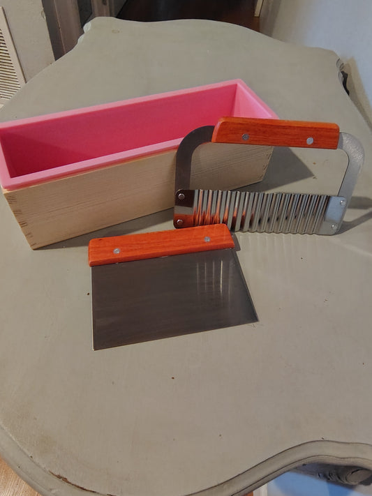 Silicone Soap Mold - Flexible Rectangular Loaf Mold