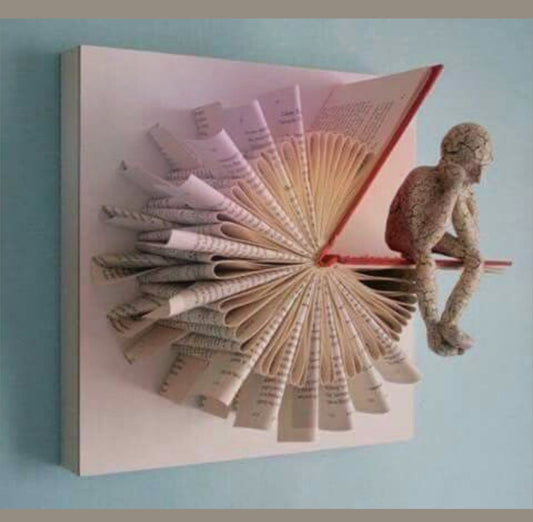 Bookshelf Wall Art Workshop Friday November 14th at 6:00 p.m.